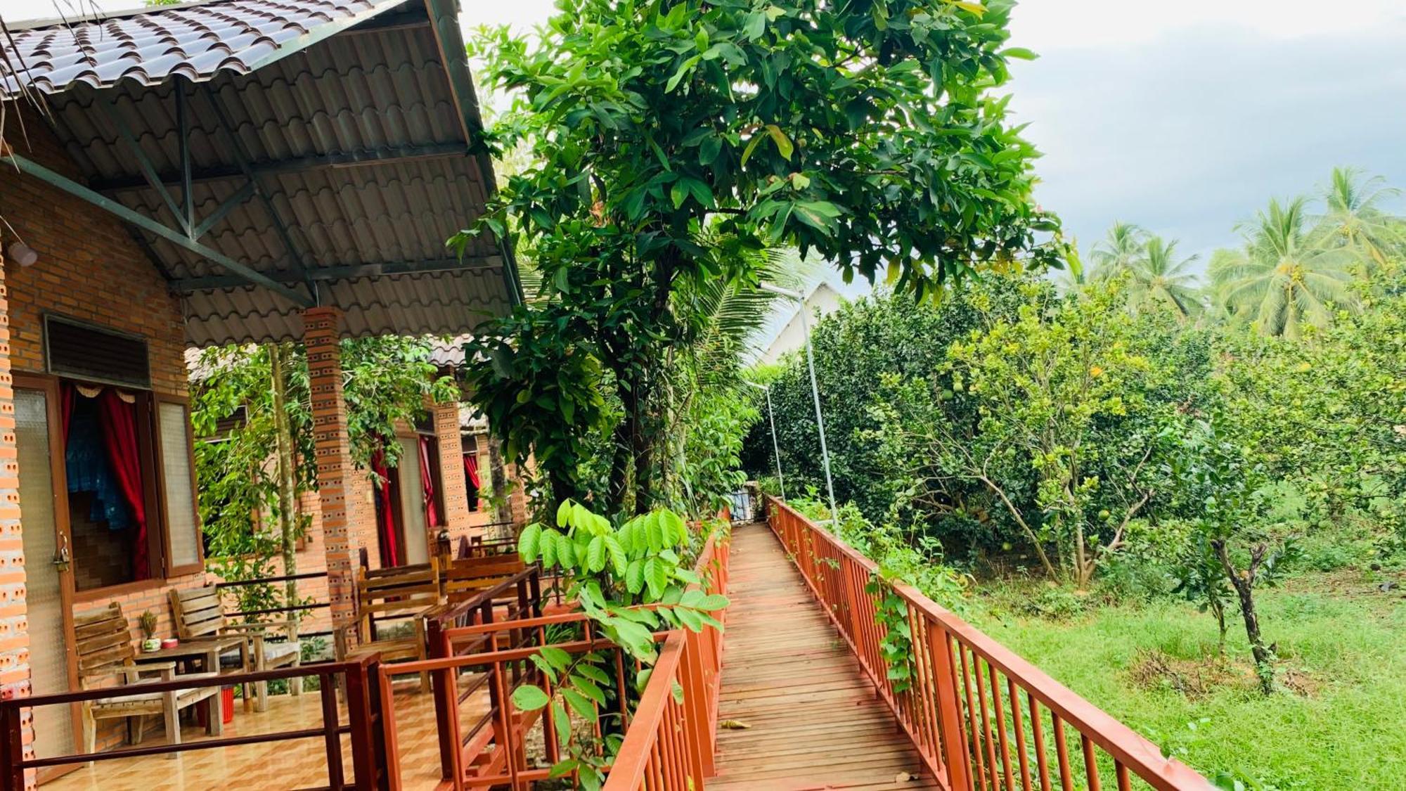 Gibbon Singing Home Stay Quan Tom Экстерьер фото