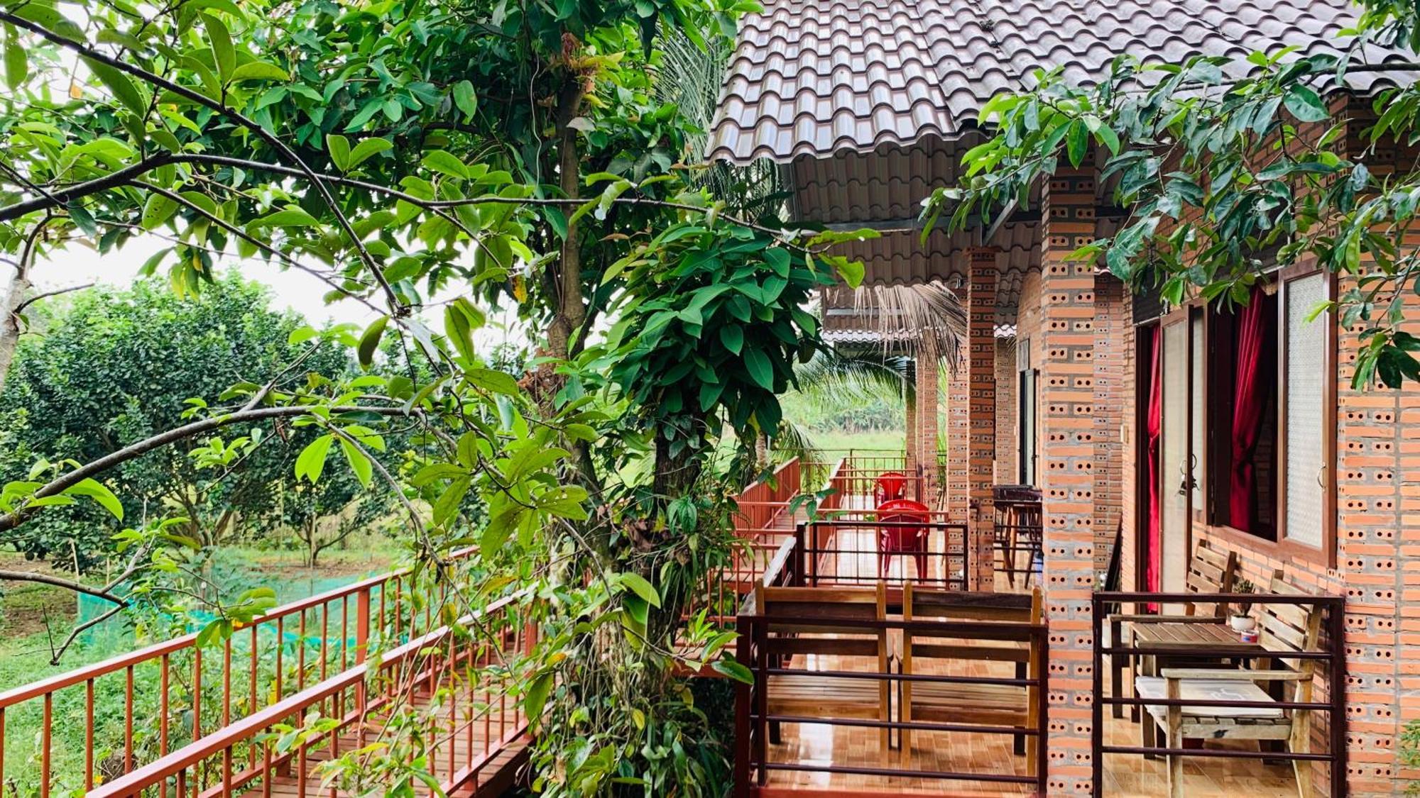 Gibbon Singing Home Stay Quan Tom Экстерьер фото